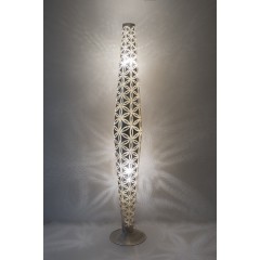 FLOOR LAMP WSD BRASS SILVER PLATED 180 